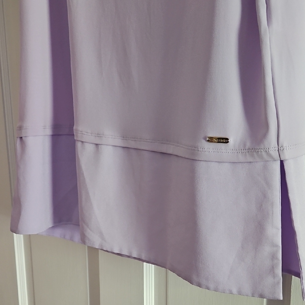 Calvin Klein Women's Lavender Top - Picture 5 of 6